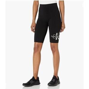 Calvin Klein Women’s Size XS Logo Black Biker Shorts